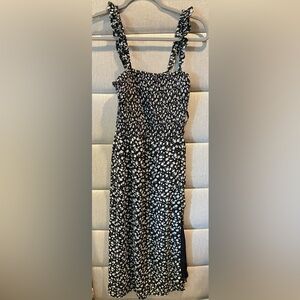 Abercrombie Black Floral Dress